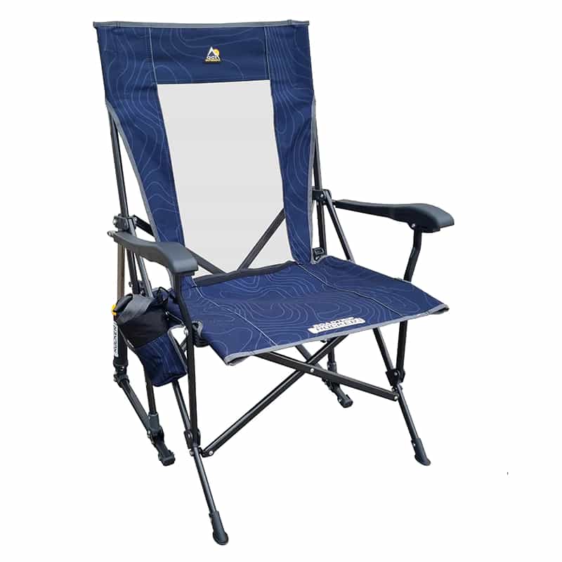 Vouwstoel GCI Outdoor Roadtrip Rocker navy topo