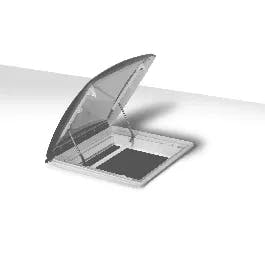 RoofSTAR roof hatch 400 x 400 mm,Roof hatch RoofSTAR 400 x 400 mm