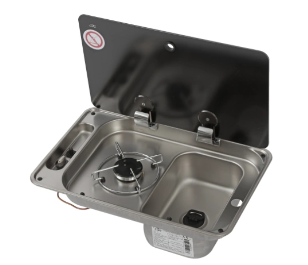 1-burner hob and sink combination Can FL1323