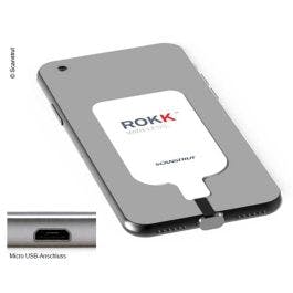 ROKK Universeel Micro USB-ontvangerflard voor Micro-USB-ontvangers