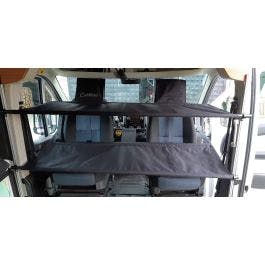 Cabinebed 2 persoons Cabbunk Caddy, VW T4/T5/T6, Viano/Vito, Transit Custom en Renault Trafic